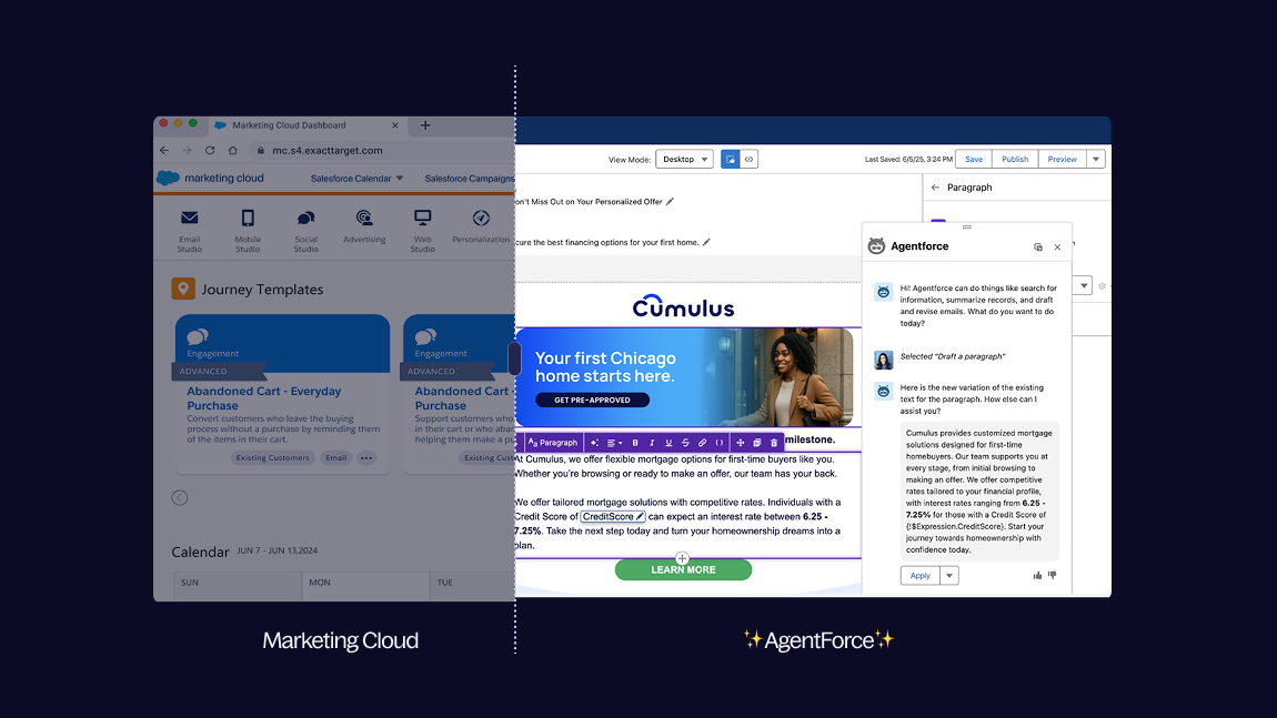 Marketing cloud vs AgentForce (still)